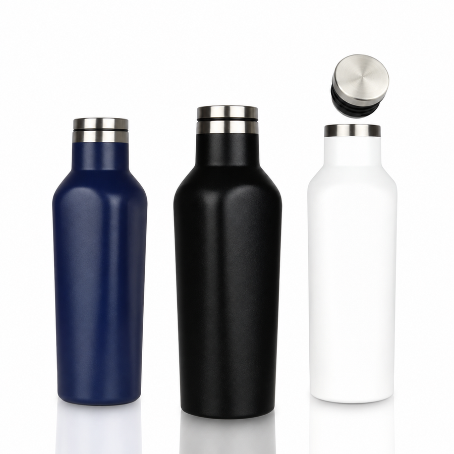 500ml Matte Pearl Stainless Steel Vacuum Flask