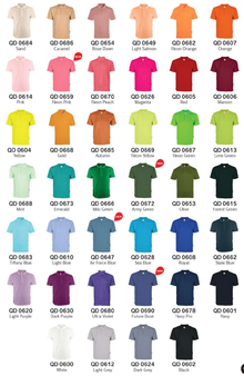 QD06 Plain Dri-Fit Polo Shirt (Unisex)