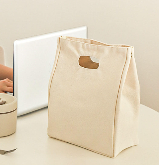Canvas Thermal Lunch Tote