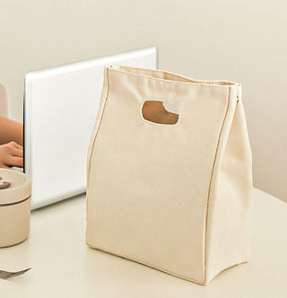 Canvas Thermal Lunch Tote