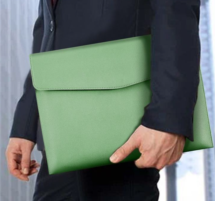 A4 PU Leather Document Holder