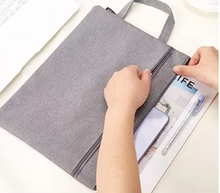 Oxford A4 Zip Document Pouch