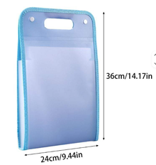 A4 Expanding File Folder with Handle