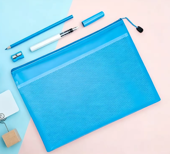 Neon Transparent PVC Pouch