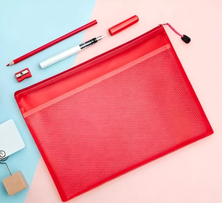Neon Transparent PVC Pouch
