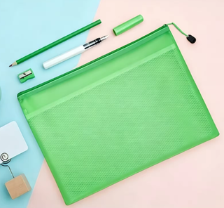 Neon Transparent PVC Pouch