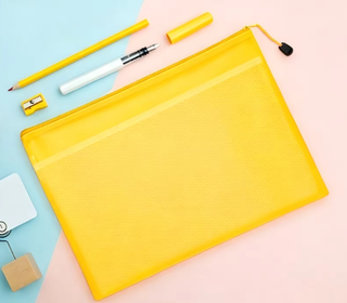 Neon Transparent PVC Pouch