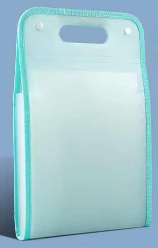 A4 Expanding File Folder with Handle