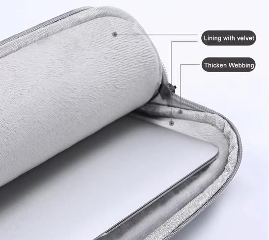 15" Water-Resistant Padded Laptop Sleeve - hover image