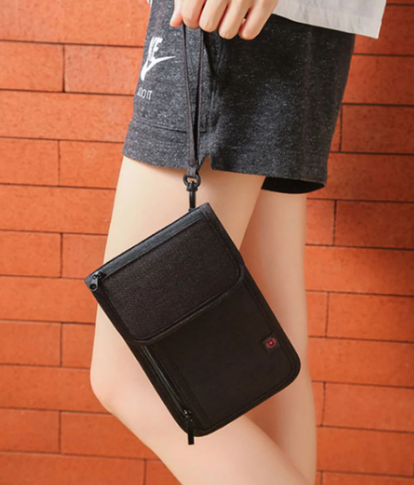 RFID Secure Travel Sling Pouch