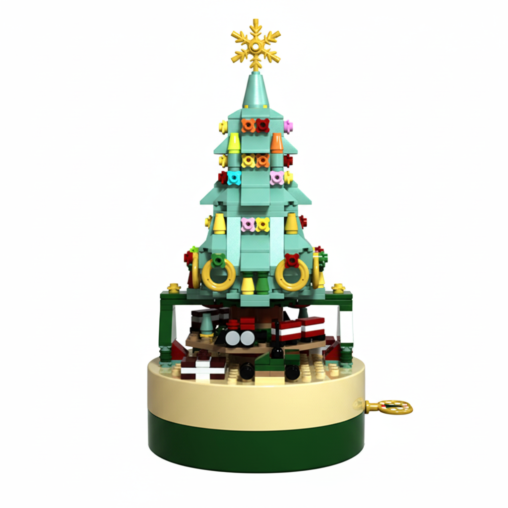 MerryBuild Christmas Tree Music Box Set
