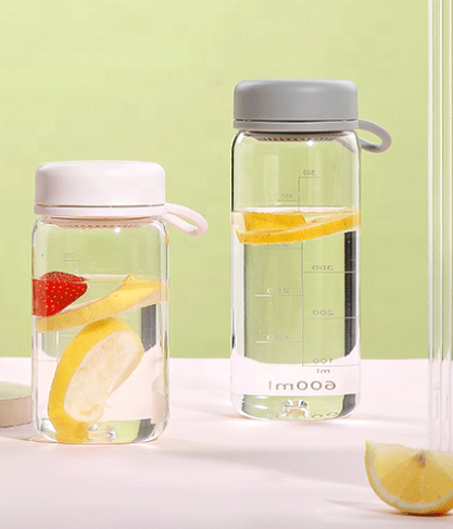 FilterFlow 600ml Tritan Water Bottle
