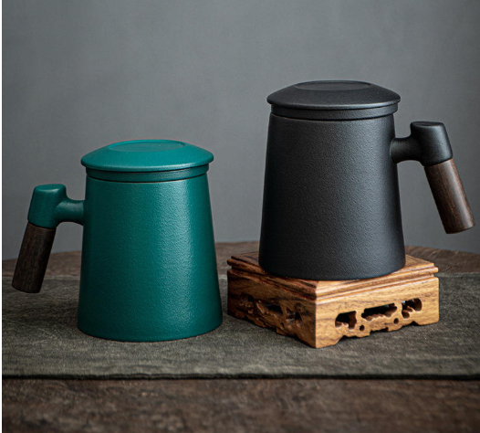 400ml Ceramic Tea Infuser Mug
