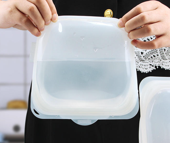 580ml Food Grade Silicone Ziplock Bag - hover image