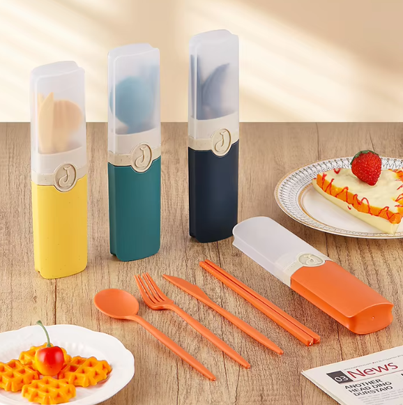 EcoWheat Straw Portable Cutlery Set