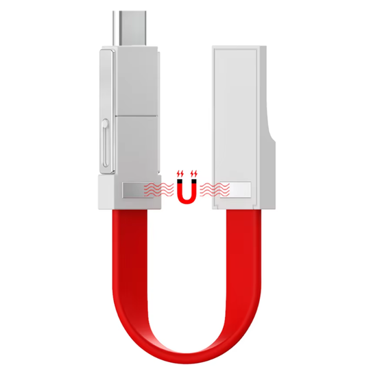 Magnetic Keyring Charging Cable - hover image