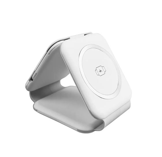 Foldable Multifunction Wireless Charging Station