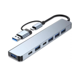 7-Port Dual-Input USB Hub