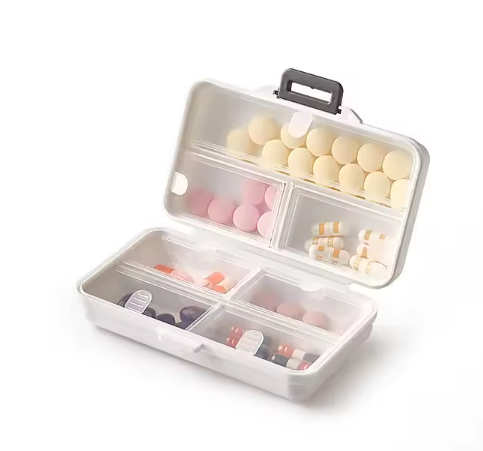Portable Double-Seal Pill Organiser