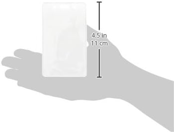 Amazon Basics Vertical Clear Plastic ID Badge Holders, 2.55" x 4.41", Pack of 50