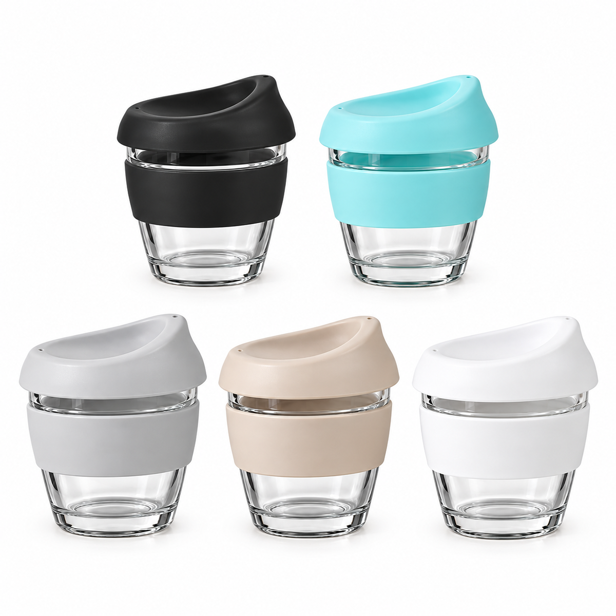 250ml GlassGrip Coffee Cup