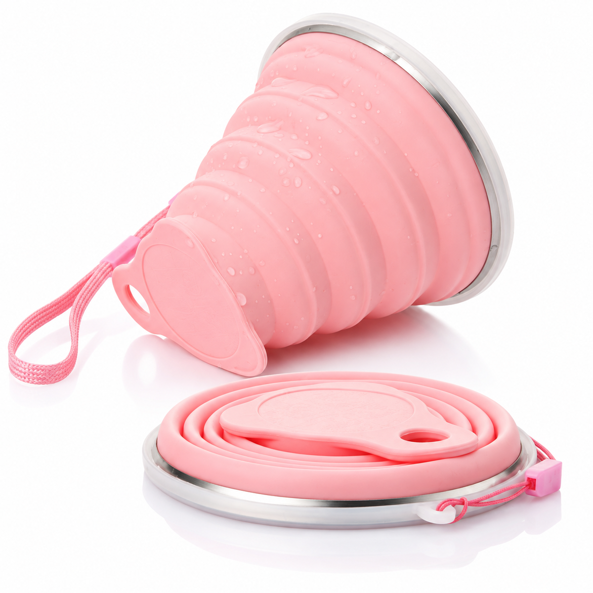 270ml FlexiFold Silicone Travel Cup