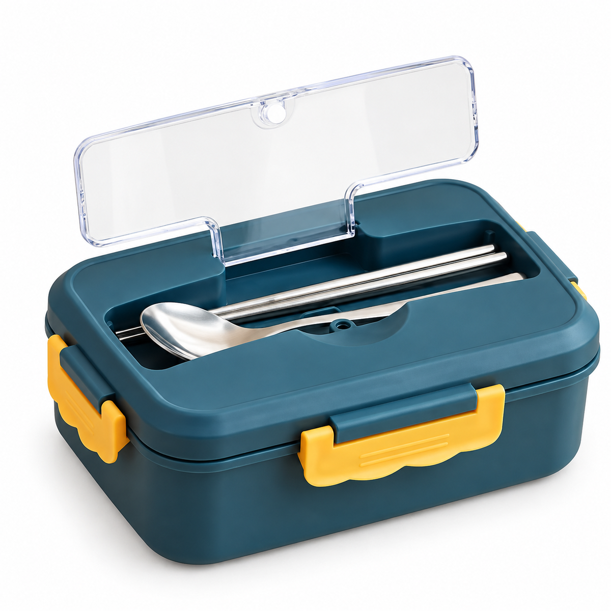 3-Section Microwavable Wheat Lunch Box