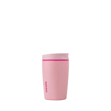 Owala SmoothSip Slider Insulated Stainless Steel Coffee Tumbler, Reusable Iced Coffee Cup, Hot Coffee Travel Mug, BPA Free 12 oz, Vanilla Bean