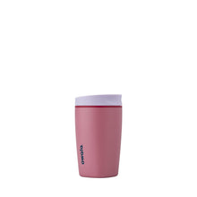 Owala SmoothSip Slider Insulated Stainless Steel Coffee Tumbler, Reusable Iced Coffee Cup, Hot Coffee Travel Mug, BPA Free 12 oz, Vanilla Bean