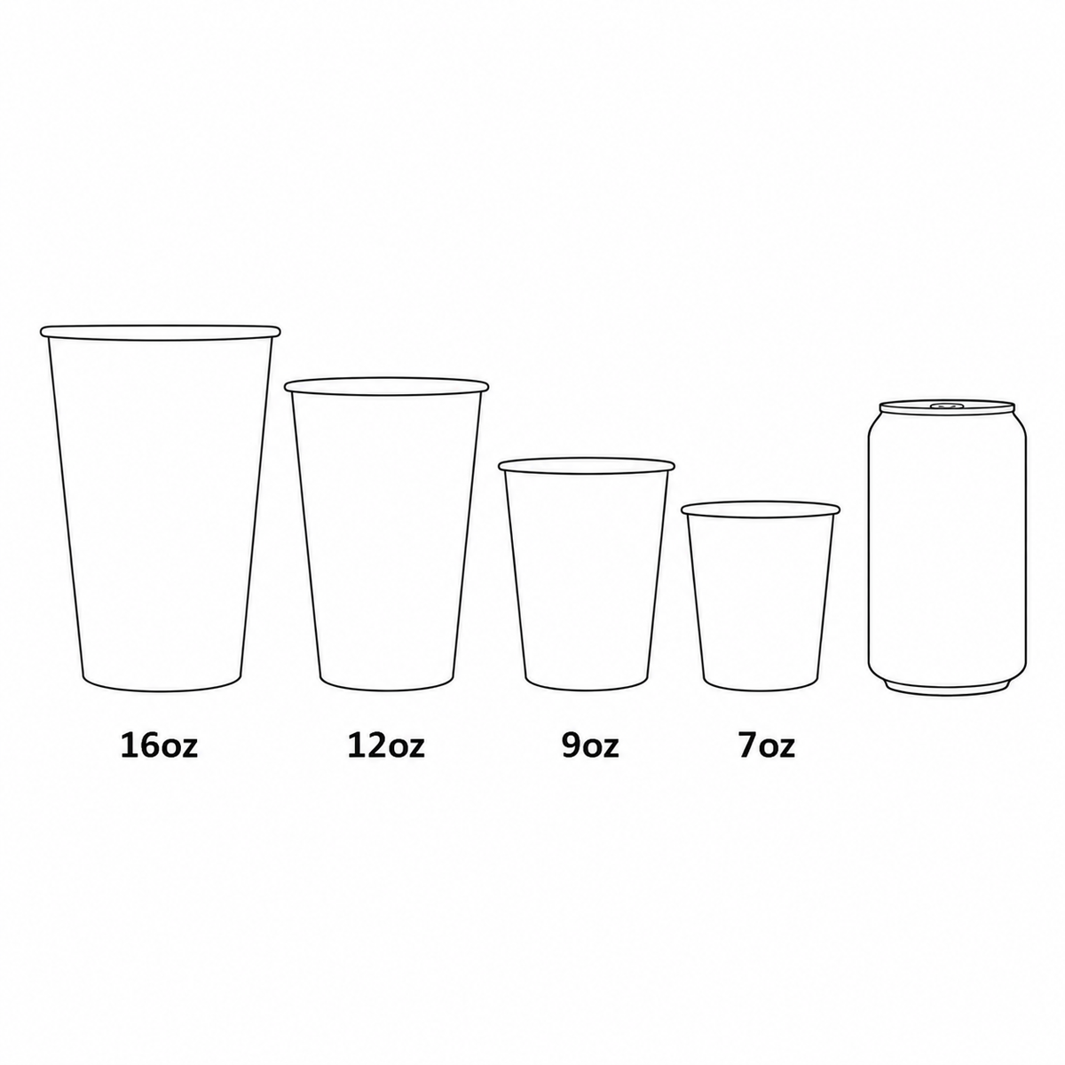 7oz Paper Cup (200ml)