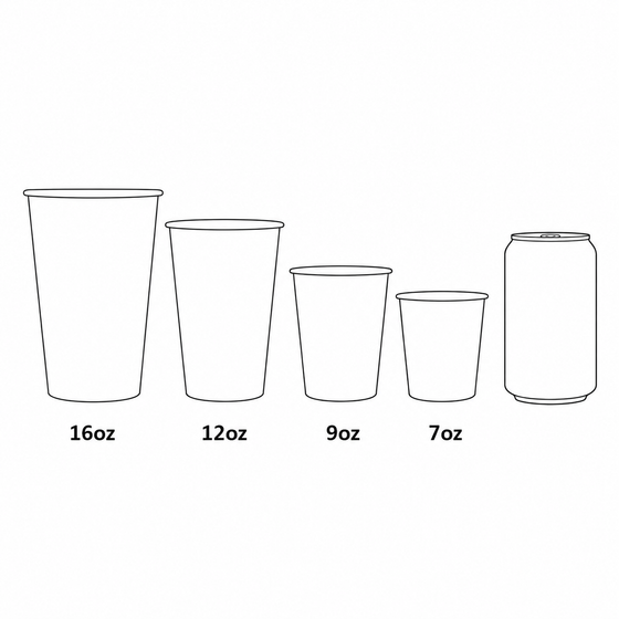 7oz Paper Cup (200ml) - hover image