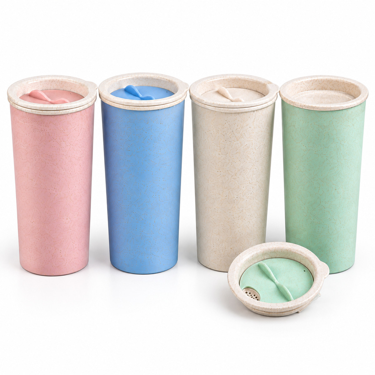 400ml EcoWheat Travel Tumbler