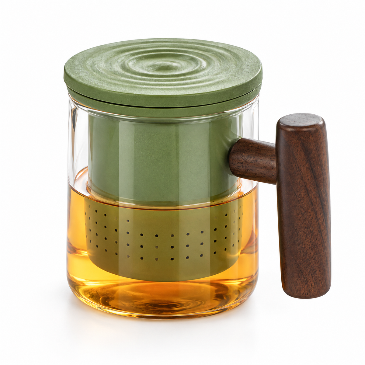 400ml NordicBrew Glass Tea Cup