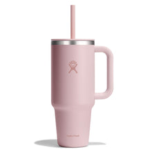 Hydro Flask Travel Tumbler with Handle, Lid and Straw - Insulated Stainless Steel in 32 Oz Trillium