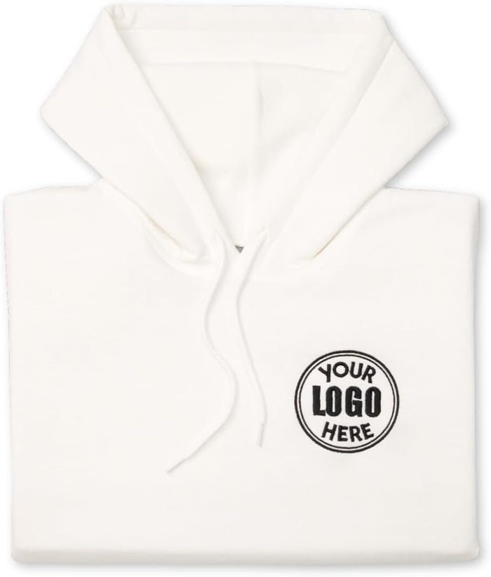 COUPLEHOODIES Custom Embroidered Logo Sweatshirt – Personalized Company Name or Branding, Teams, or Staff Uniforms