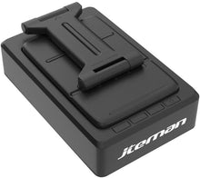JTEMAN Cell Phone Stand with Bluetooth Speaker, HD Stereo Sound & Anti-Slip Base, Foldable Adjustable Desktop Phone Holder for Home Office, Cool Tech Gadgets Birthday Gifts for Men Women (Black)