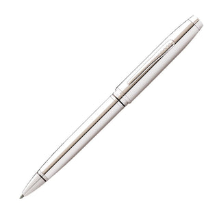 Cross Coventry Polished Chrome with Gold-Tone Ballpoint Pen - Refillable Pen for Smooth Writing - Professional, Elegant Accessory - Black Ink - Long-Lasting Use - Desk Essential - Gift-Ready