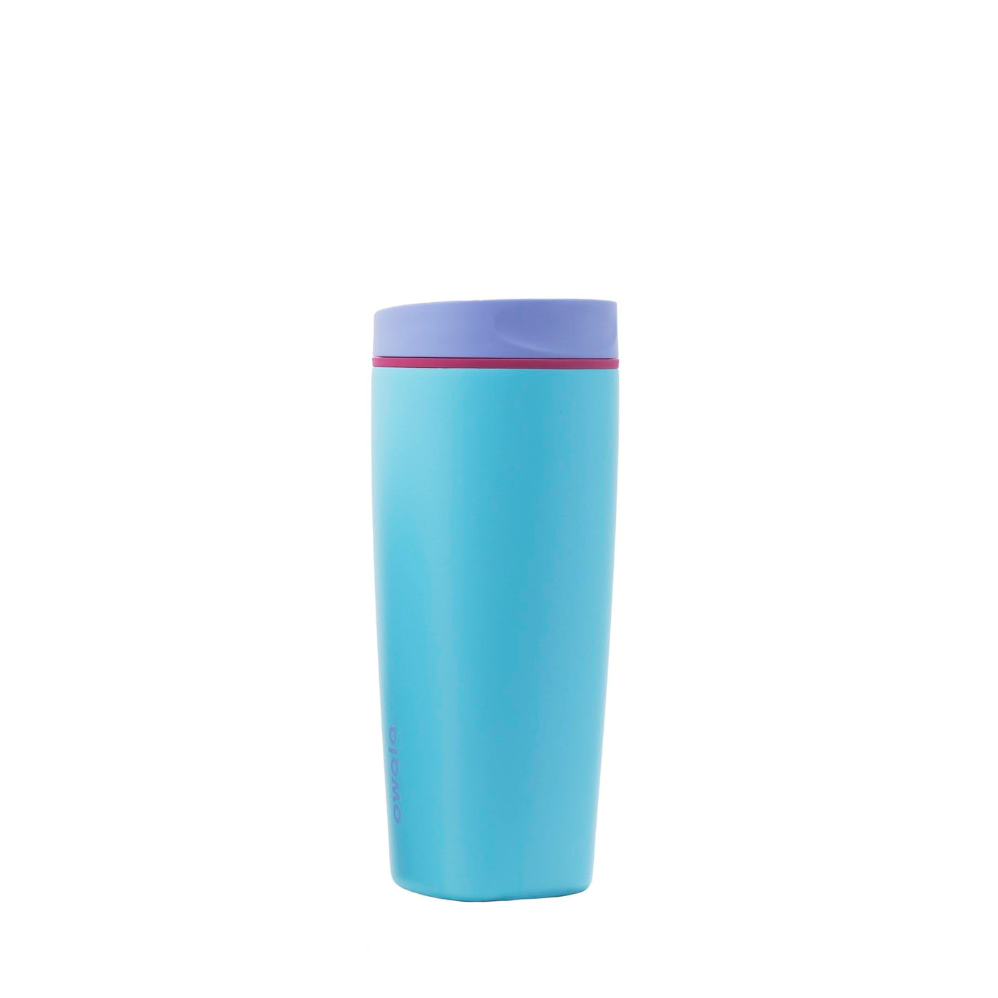 Owala SmoothSip Slider Insulated Stainless Steel Coffee Tumbler, Reusable Iced Coffee Cup, Hot Coffee Travel Mug, BPA Free 20 oz, Vanilla Bean