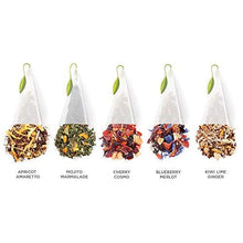 Tea Forte Premium Presentation Box Gift Set Sampler, 20 Count, Assorted Blends Individually Wrapped Handcrafted Pyramid Infuser Bags, Herbal Retreat Tea