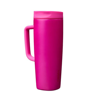 Owala SmoothSip Slider Insulated Stainless Steel Coffee Tumbler, Reusable Iced Coffee Cup, Hot Coffee Travel Mug, BPA Free 12 oz, Vanilla Bean