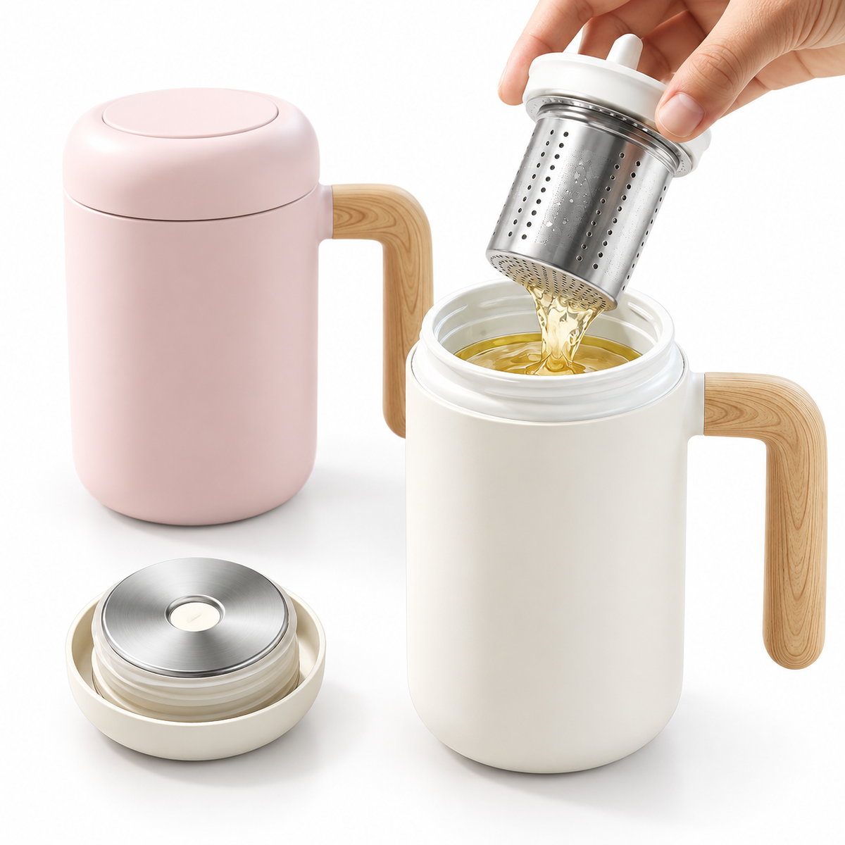 420ml BambooBrew Ceramic Tea Mug
