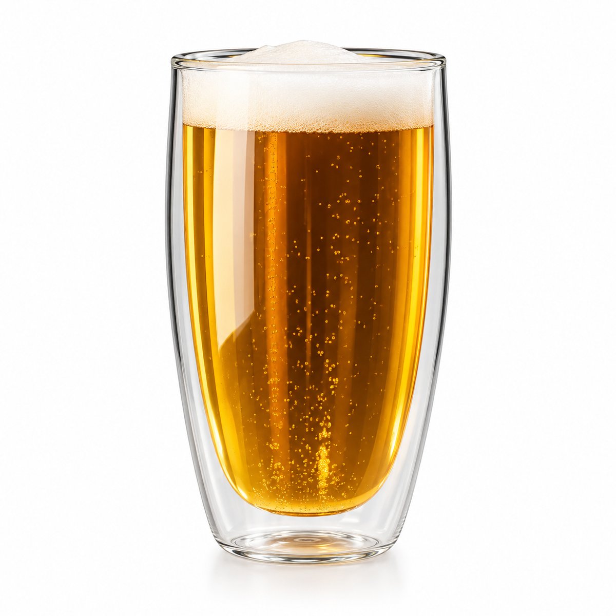 450ml FloatView Double Wall Thermal Glass Mug