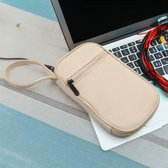 Recycled Nylon Travel Tech Pocket Pouch