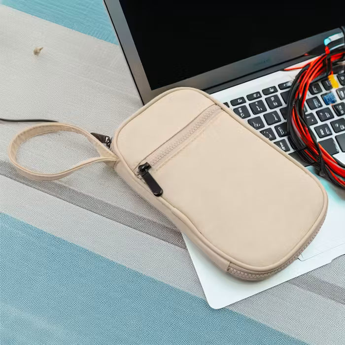Recycled Nylon Travel Tech Pocket Pouch