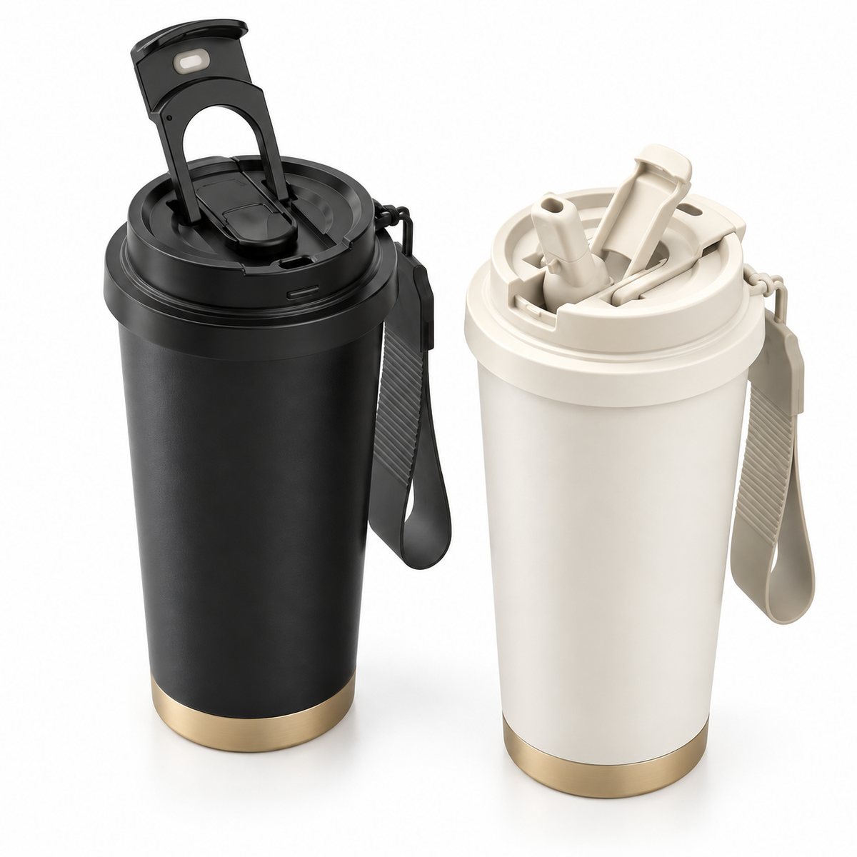 500ml DuoSip Stainless Steel Travel Tumbler