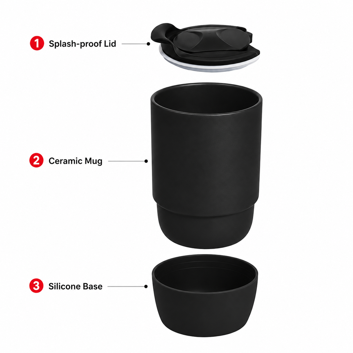 320ml GripBase Ceramic Mug