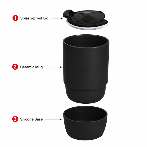 320ml GripBase Ceramic Mug - hover image