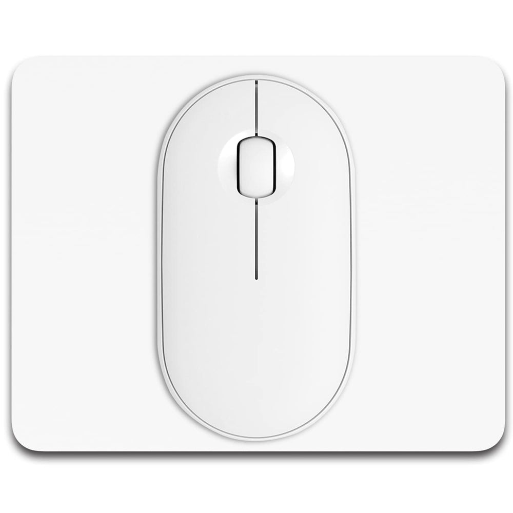 Dapesuom Small Mouse Pad, 5 x 6 Inch Thick Rubber Premium-Textured Non-Slip Portable & Washable Mini Mouse Mat for Women Men Wireless Laptops Keyboard Tray Gaming Work Computer Travel, Jet Black