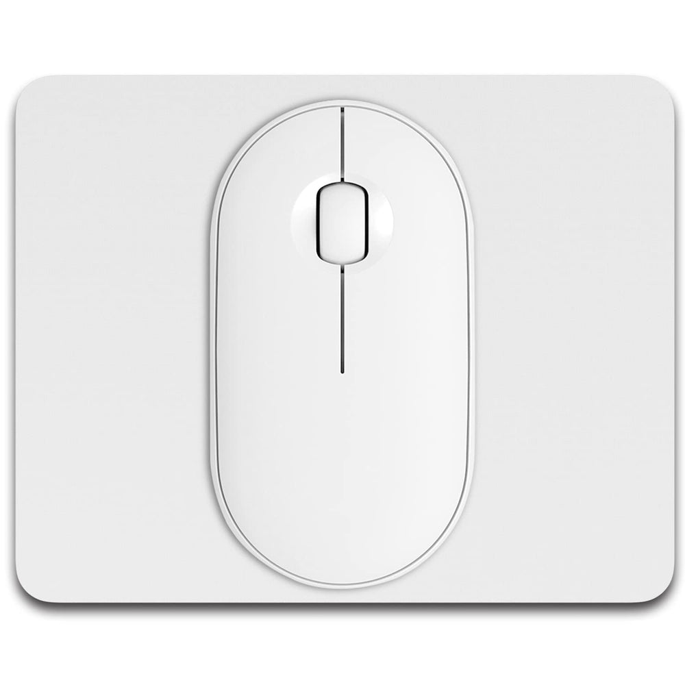 Dapesuom Small Mouse Pad, 5 x 6 Inch Thick Rubber Premium-Textured Non-Slip Portable & Washable Mini Mouse Mat for Women Men Wireless Laptops Keyboard Tray Gaming Work Computer Travel, Jet Black