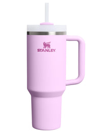 STANLEY Quencher H2.0 Tumbler with Handle and Straw 30 oz | Flowstate 3-Position Lid | Cup Holder Compatible for Travel | Insulated Stainless Steel Cup | BPA-Free | Rose Quartz 2.0